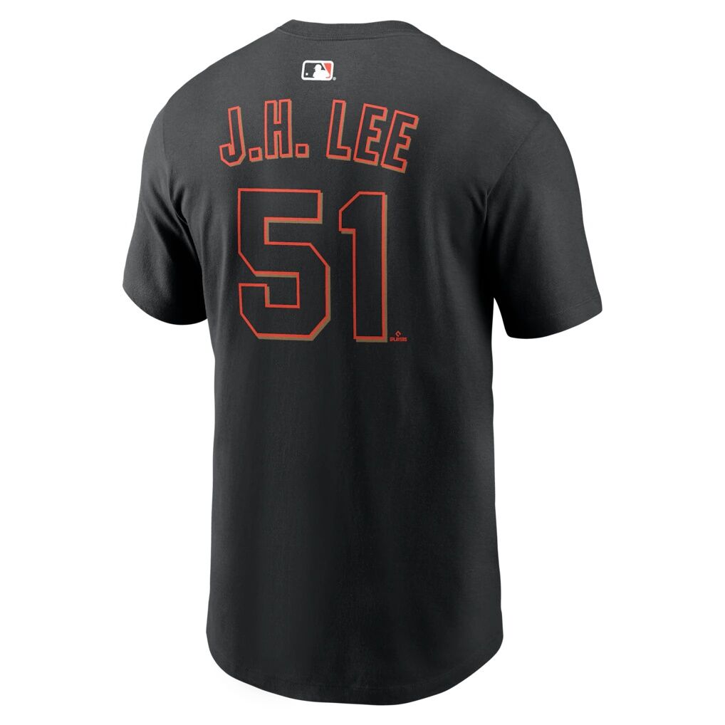Jung Hoo Lee San Francisco Giants Nike Name & Number T-Shirt