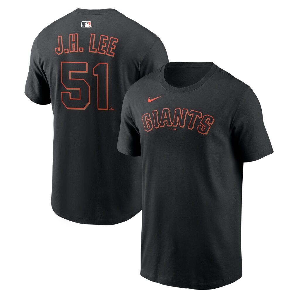 Jung Hoo Lee San Francisco Giants Nike Name & Number T-Shirt