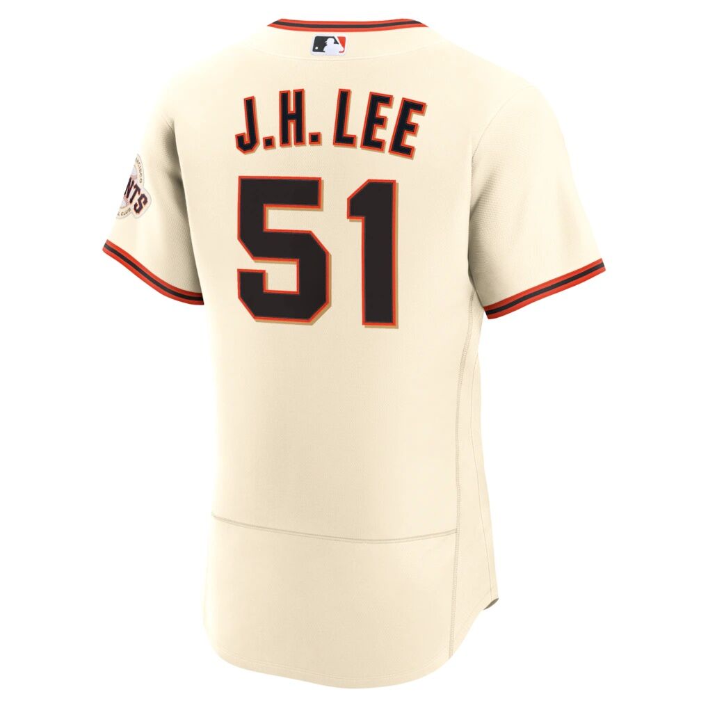 Jung Hoo Lee San Francisco Giants Nike Home Authentic Jersey