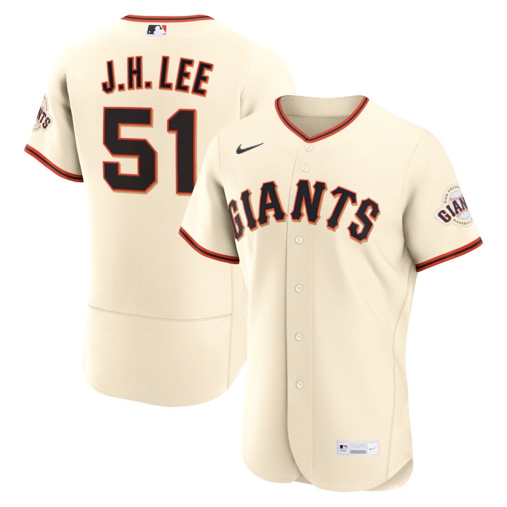 Jung Hoo Lee San Francisco Giants Nike Home Authentic Jersey
