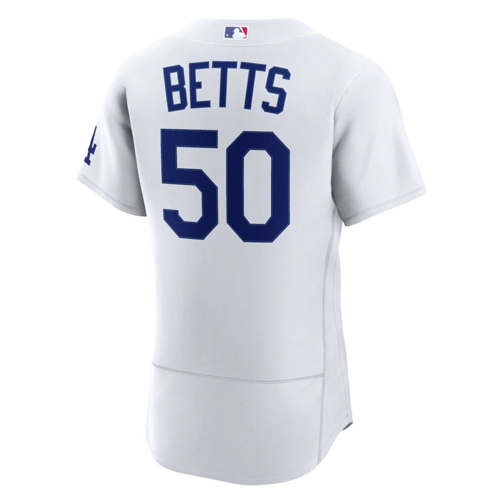 Mookie Betts Los Angeles Dodgers Nike Home Authentic Jersey