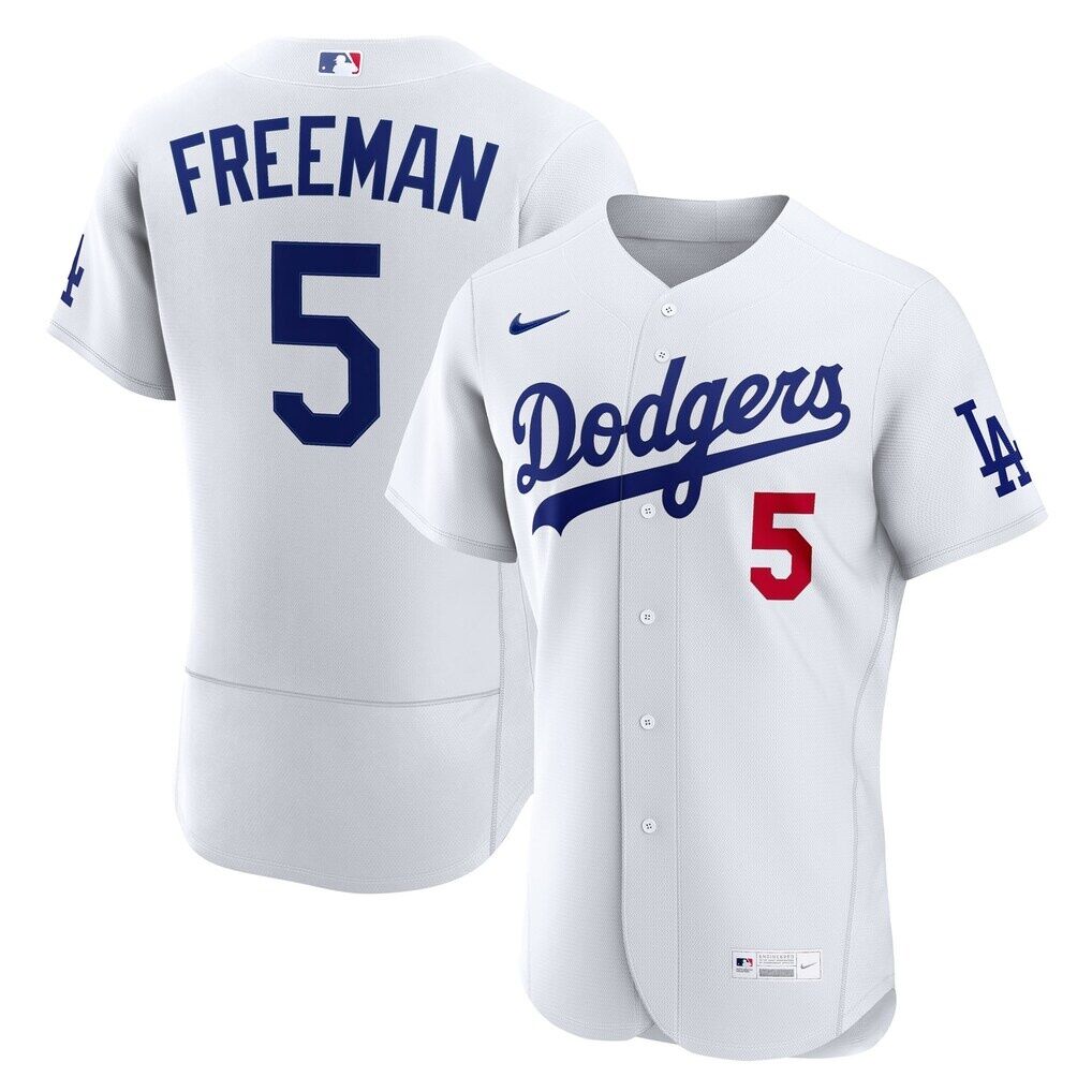 Freddie Freeman Los Angeles Dodgers Nike Home Authentic Jersey