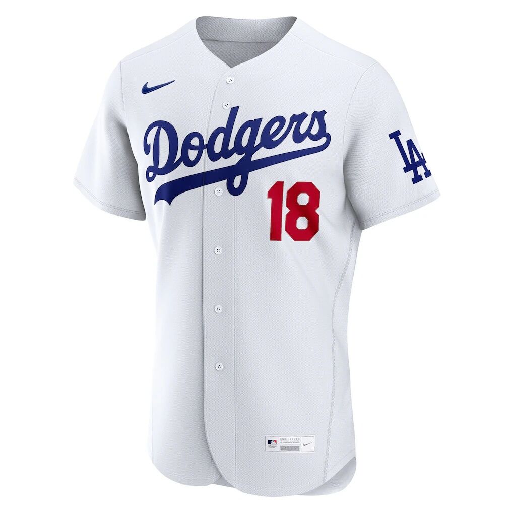 Yoshinobu Yamamoto Los Angeles Dodgers Nike Home Authentic Jersey