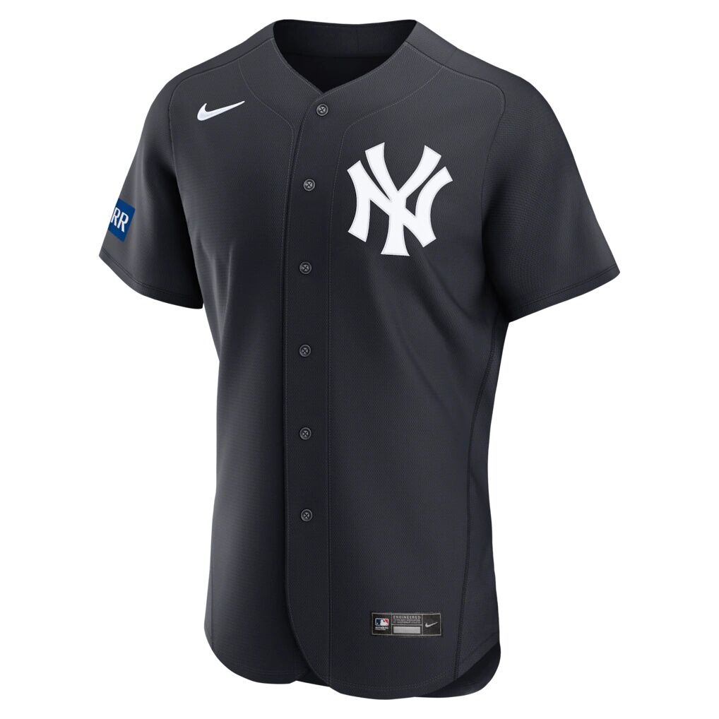 Aaron Judge New York Yankees Nike Alternate Authentic Sponsor Patch Jersey