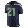 Devon Witherspoon Seattle Seahawks Nike Vapor F.U.S.E. Limited Jersey - Navy - Side View