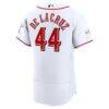 Elly De La Cruz Cincinnati Reds Nike Home Authentic Sponsor Patch Jersey - White - Detail View