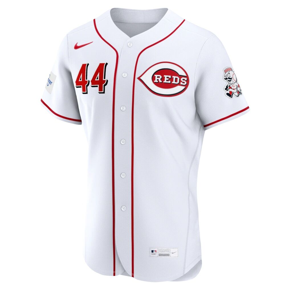 Elly De La Cruz Cincinnati Reds Nike Home Authentic Sponsor Patch Jersey