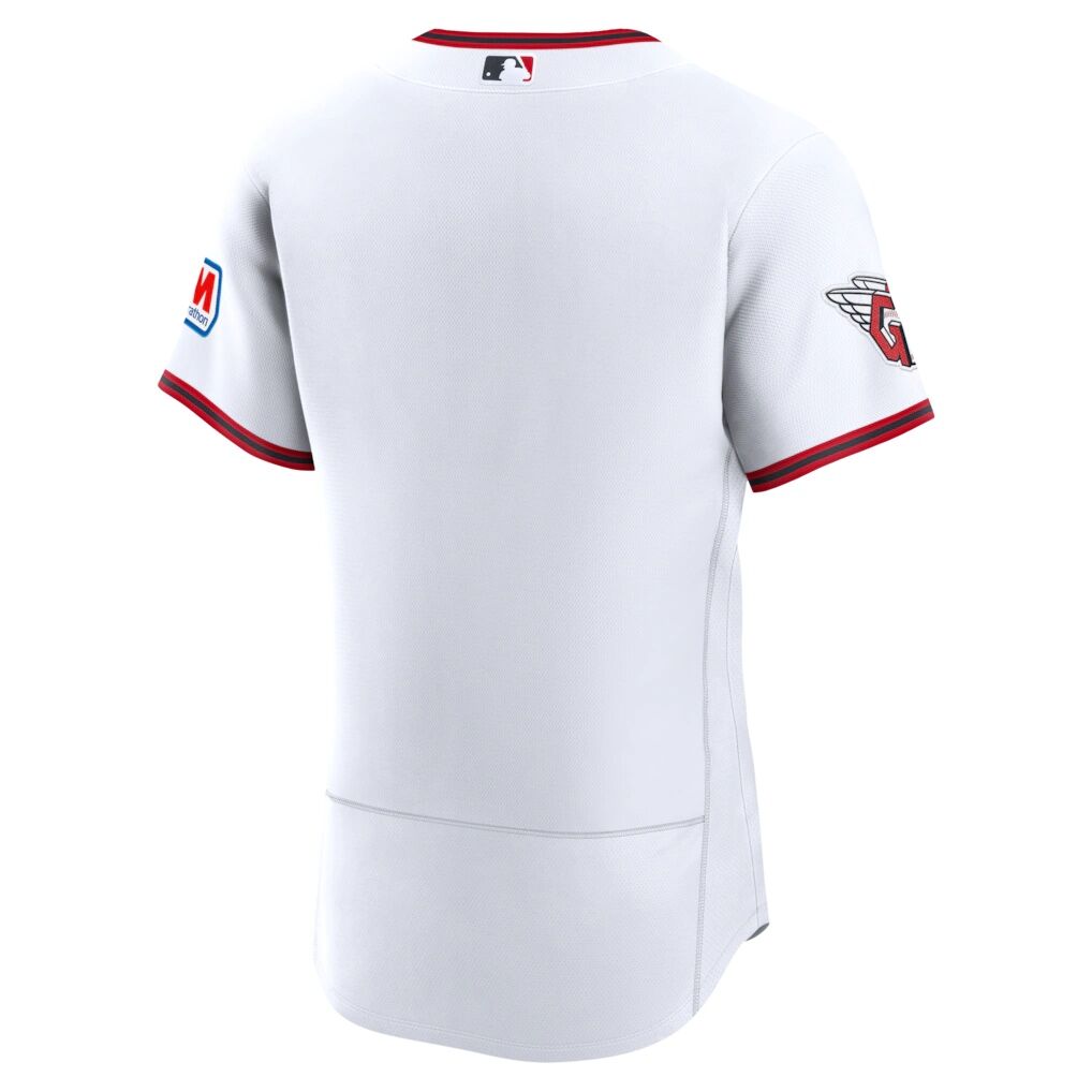 Cleveland Guardians Nike Home Sponsor Patch Authentic Jersey