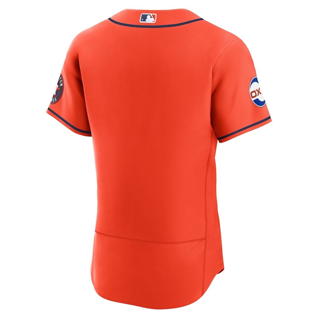 Houston Astros Nike Alternate Sponsor Patch Authentic Jersey