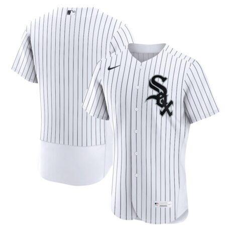 Chicago White Sox Nike Home Authentic Jersey - White - Front View
