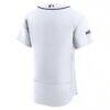 Detroit Tigers Nike Home Authentic Jersey - White - Detail View