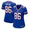 Dalton Kincaid Buffalo Bills Nike Women's Home Game Jersey - - Front View
