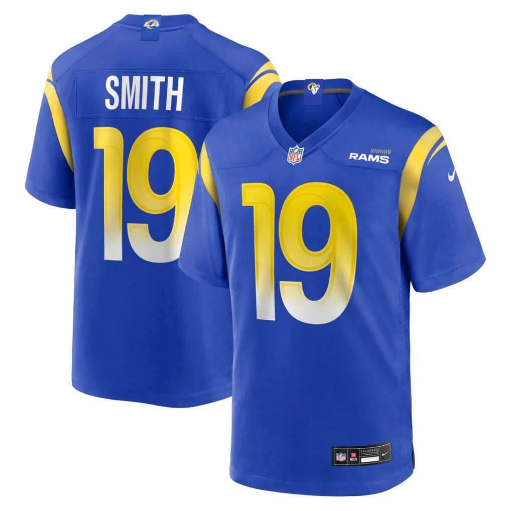 Xavier Smith Los Angeles Rams Nike Home Game Jersey - Royal