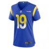 Xavier Smith Los Angeles Rams Nike Women's Home Game Jersey - - Side View