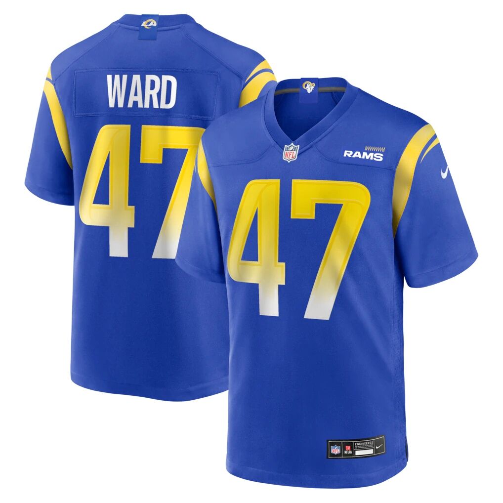 Alex Ward Los Angeles Rams Nike Home Game Jersey - Royal
