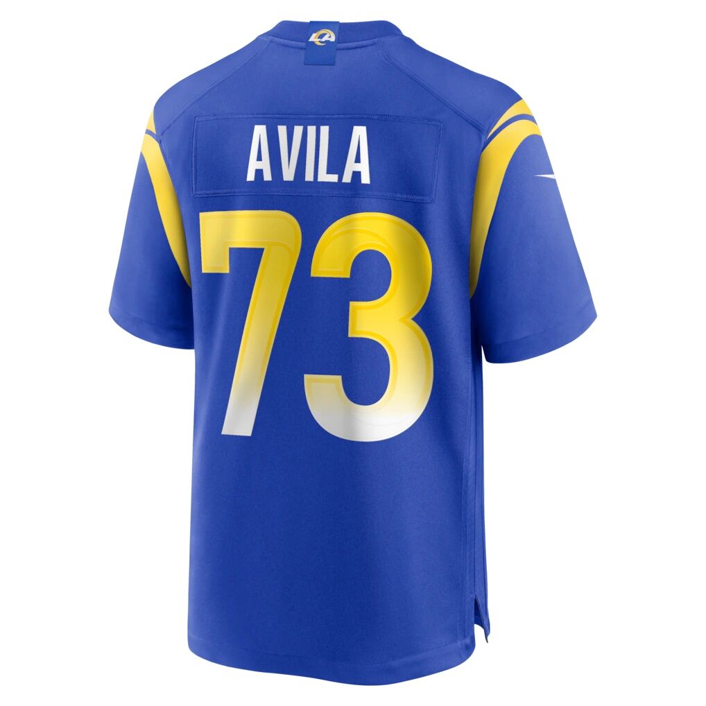 Steve Avila Los Angeles Rams Nike Home Game Jersey - Royal