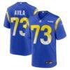 Steve Avila Los Angeles Rams Nike Home Game Jersey - - Front View