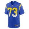 Steve Avila Los Angeles Rams Nike Home Game Jersey - - Side View