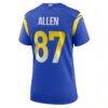 Davis Allen Los Angeles Rams Nike Women's Home Game Jersey - - Detail View