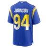 Desjuan Johnson Los Angeles Rams Nike Home Game Jersey - - Detail View
