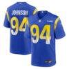 Desjuan Johnson Los Angeles Rams Nike Home Game Jersey - - Front View