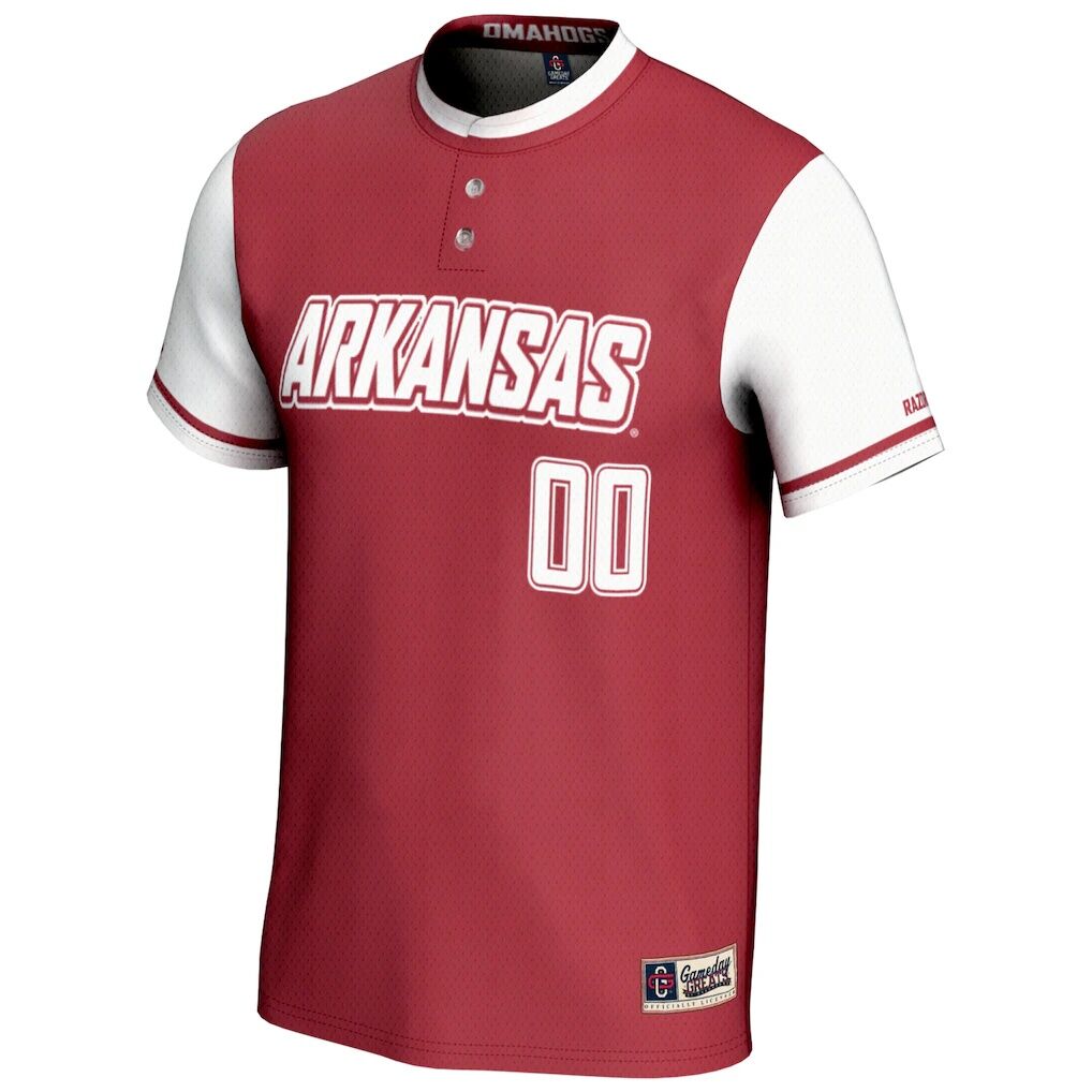 Arkansas Razorbacks GameDay Greats Youth NIL Pick-A-Player Lightweight Softball Jersey