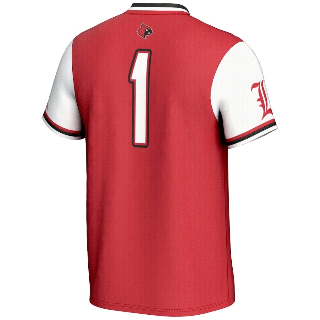 #1 Louisville Cardinals GameDay Greats Unisex Lightweight Softball Jersey