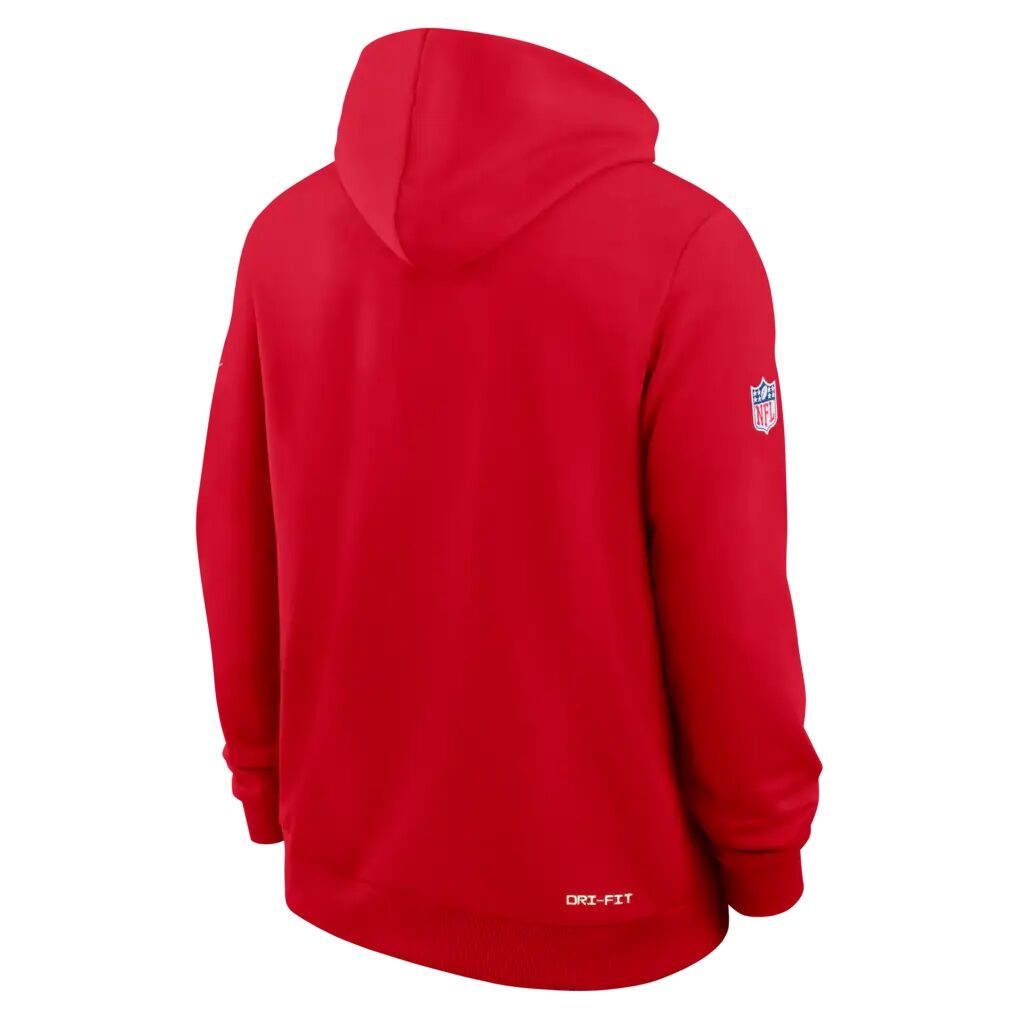 Kansas City Chiefs Nike Sideline Standard Issue Top Prospect Dri-FIT Hoodie