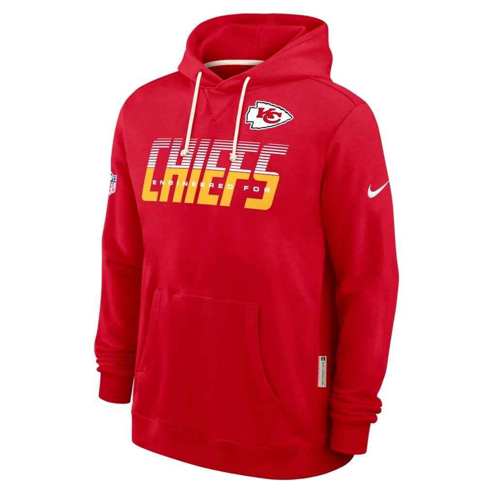 Kansas City Chiefs Nike Sideline Standard Issue Top Prospect Dri-FIT Hoodie