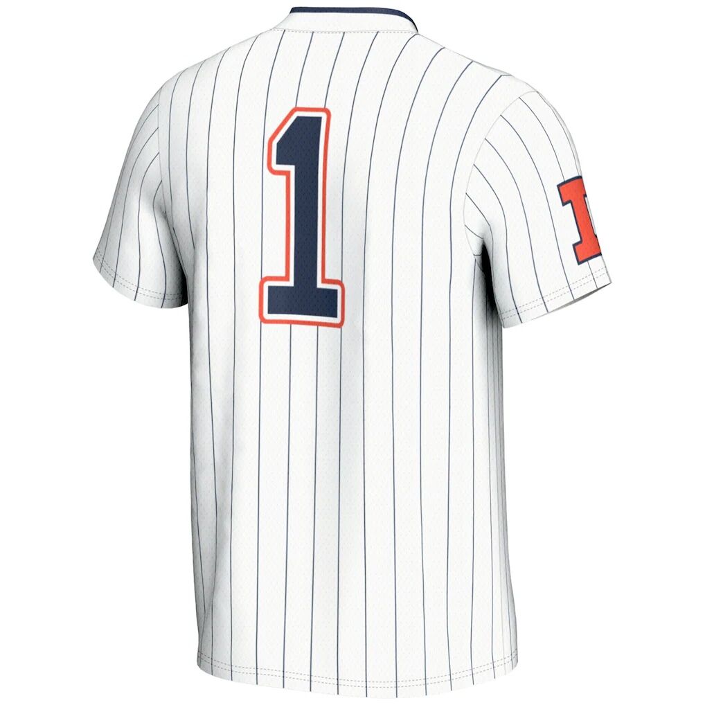 #1 Illinois Fighting Illini GameDay Greats Youth Lightweight Softball Jersey