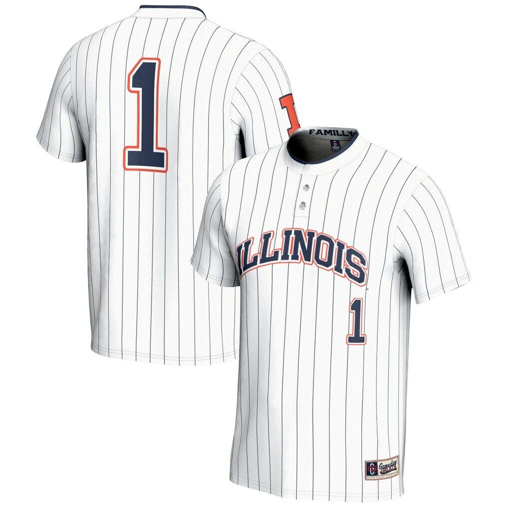#1 Illinois Fighting Illini GameDay Greats Youth Lightweight Softball Jersey