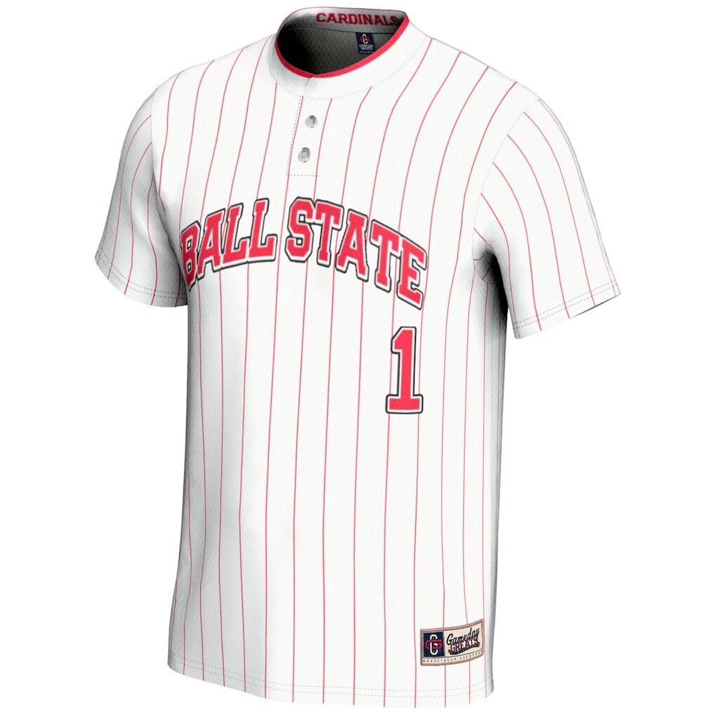 #1 Ball State Cardinals GameDay Greats Youth Lightweight Softball Jersey