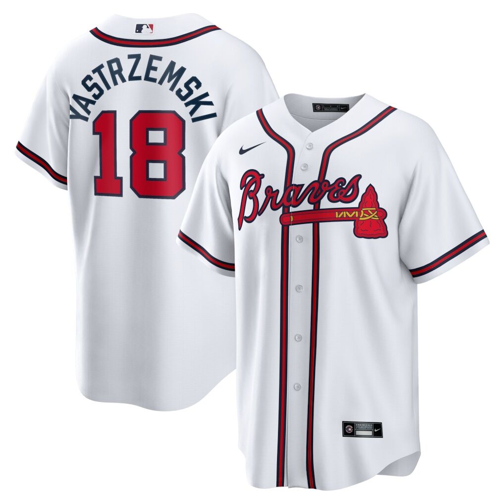 Mike Yastrzemski Atlanta Braves Nike Replica Jersey