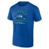 Seattle Seahawks Logo Athletic Vintage Arch T-Shirt - - Side View