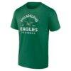 Philadelphia Eagles Logo Athletic Vintage Arch T-Shirt - - Side View