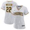 Mason Miller San Diego Padres Nike Women's Home Replica Jersey - White - Front View