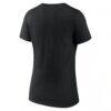 Arizona Cardinals Logo Athletic Women's Primary Logo V-Neck T-Shirt - Black - Alt1