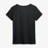 Arizona Cardinals Logo Athletic Women's Primary Logo V-Neck T-Shirt - Black - Side View