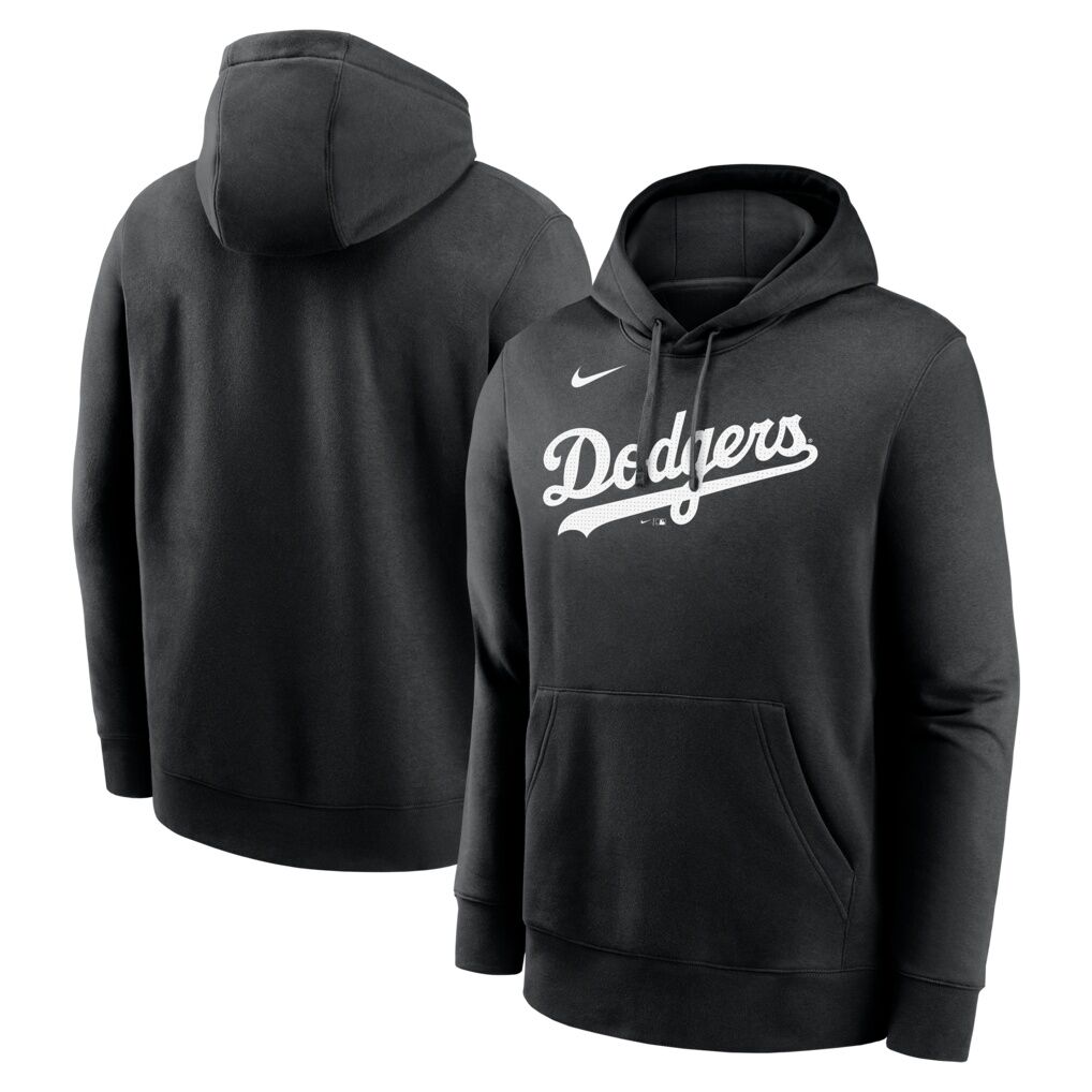 Los Angeles Dodgers Nike Logo Club Fleece Hoodie