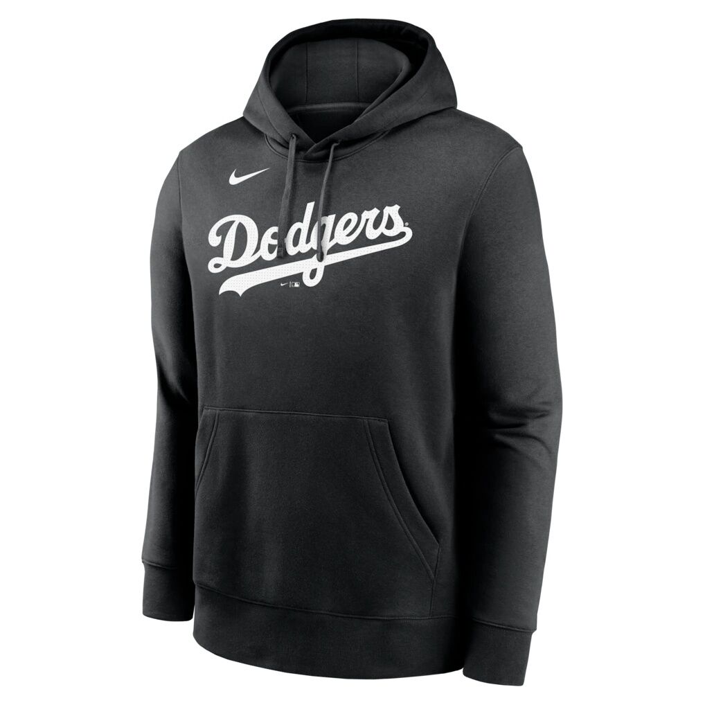 Los Angeles Dodgers Nike Logo Club Fleece Hoodie