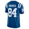 Tyler Warren Indianapolis Colts Nike Team Vapor F.U.S.E. Limited Jersey - - Detail View