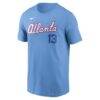 Ronald Acuña Jr. Atlanta Braves Nike Men's 2026 City Connect Name & Number T-Shirt - - Back View