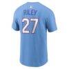 Austin Riley Atlanta Braves Nike Men's 2026 City Connect Name & Number T-Shirt - - Side View