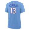 Ronald Acuña Jr. Atlanta Braves Nike Women's 2026 City Connect Name & Number T-Shirt - - Side View