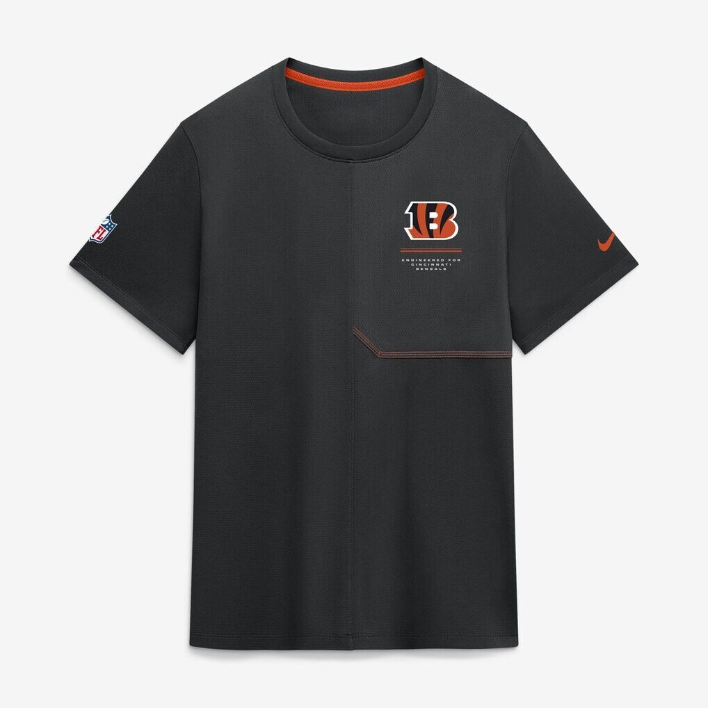 Cincinnati Bengals Nike Sideline UV Dri-FIT Coaches Shirt