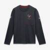 Houston Texans Nike Sideline Coaches UV Dri-FIT Long Sleeve Shirt - Navy - Front View