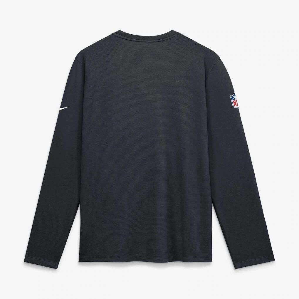 Houston Texans Nike Sideline Coaches UV Dri-FIT Long Sleeve Shirt