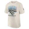 Utah Mammoth Fashion7 Timeless T-Shirt - Cream - Front View