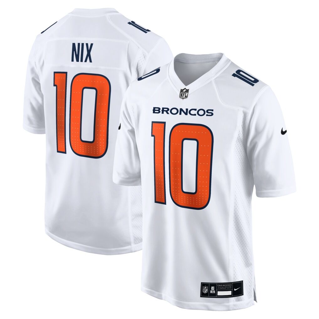 Bo Nix Denver Broncos Nike Tundra Fashion Game Jersey