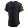 San Francisco Giants Nike City Connect Authentic Sponsor Patch Jersey - - Detail View